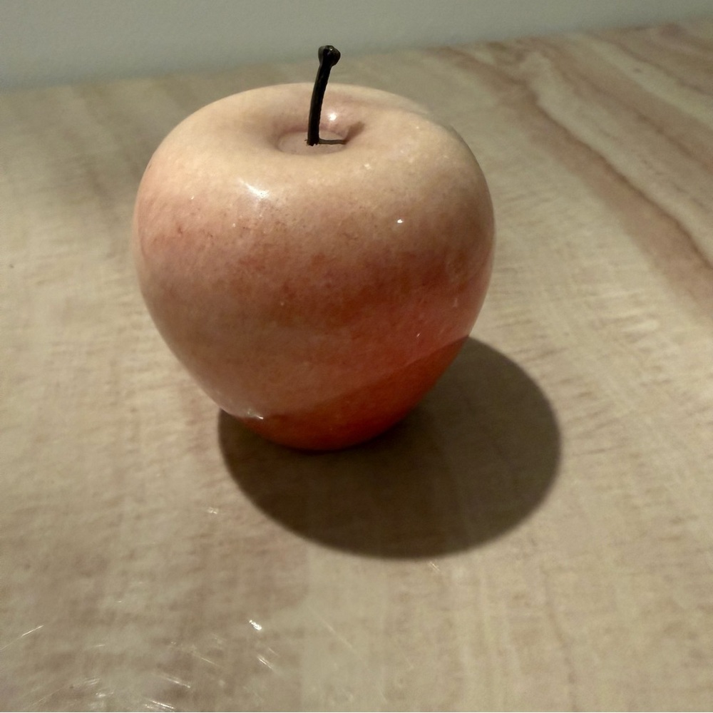 Marble Apple Paperweight